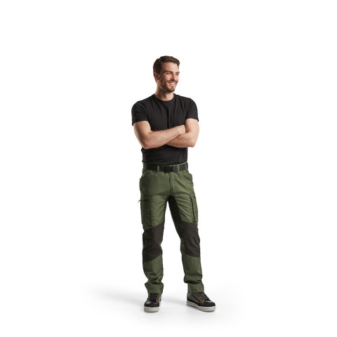 Pantalon maintenance polycoton stretch 14591845 - Couleur et taille au choix