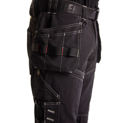 Pantalon X1500 polycoton Noir 15001380 - Taille au choix