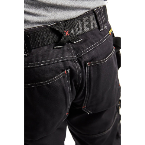 Pantalon X1500 polycoton Noir 15001380 - Taille au choix
