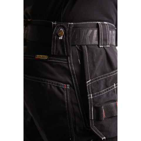 Pantacourt X1500 Coton Noir 15011310 - Taille au choix
