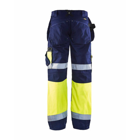 Pantalon artisan X1500 haute-visibilité avec poches flottantes 15081860 - Couleur et taille au choix