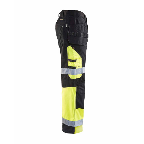 Pantalon artisan X1500 haute-visibilité avec poches flottantes 15081860 - Couleur et taille au choix