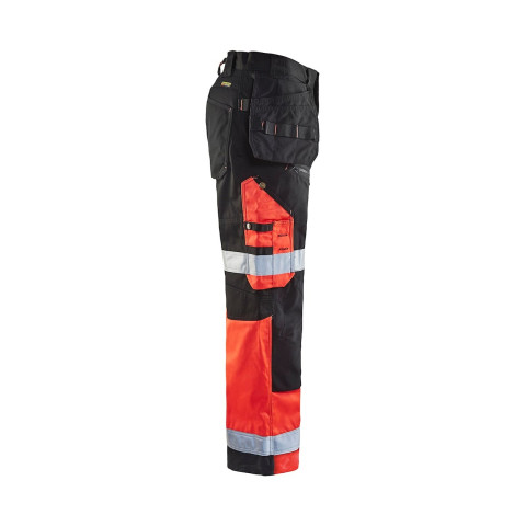 Pantalon artisan X1500 haute-visibilité avec poches flottantes 15081860 - Couleur et taille au choix