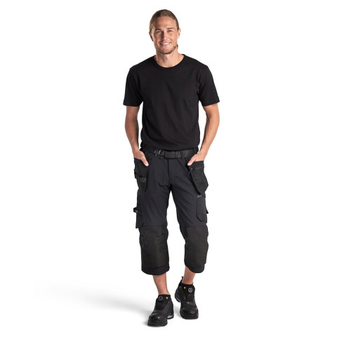 Pantacourt artisan stretch 4D avec poches flottantes 15211645 - Couleur et taille au choix