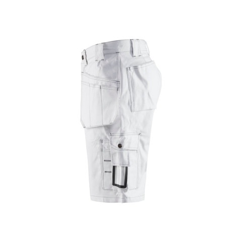 Short de peintre avec poches flottantes Blanc 15361210 - Taille au choix