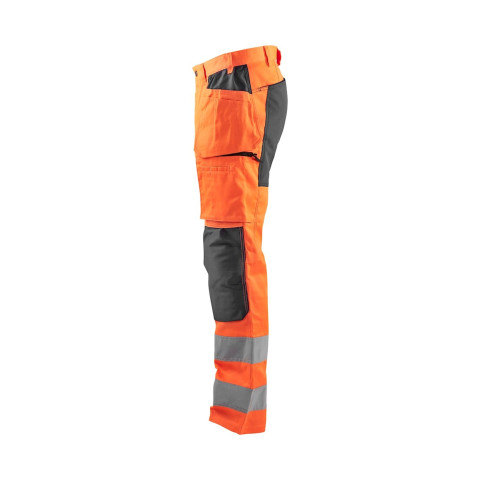 Pantalon artisan haute-visibilité stretch avec poches flottantes 15521811 - Couleur et taille au choix