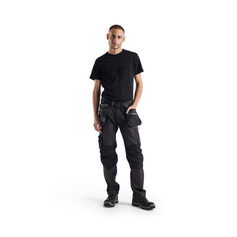 Pantalon artisan stretch avec poches flottantes 15991343 - Taille au choix