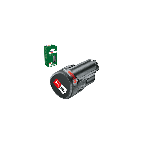 Batterie PBA 12V 2.0 Ah O-B - BOSCH VERT - sans chargeur - 1600A02N79