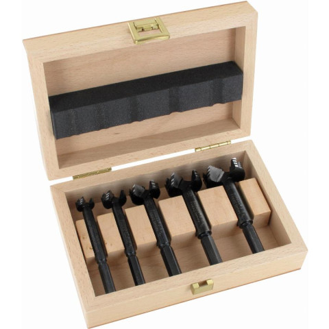 Jeux Bormax dans coffret de bois 5-pcs. Ø 15, 20, 25, 30, 35 mm FAMAG - 1622.505