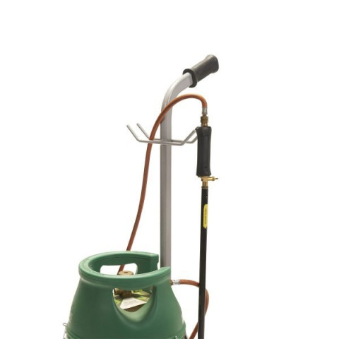 Diable brûleur, 1x10.5kg roues increvables