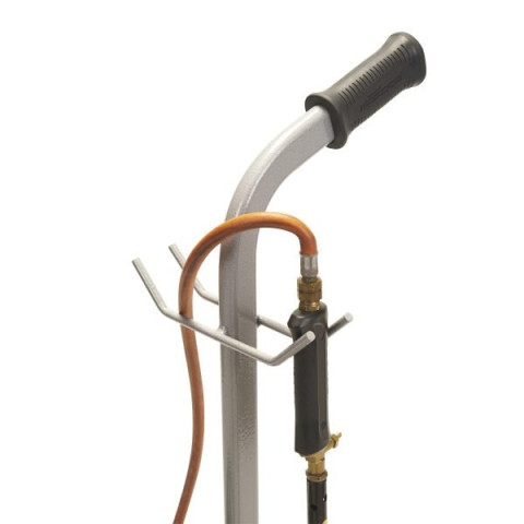 Diable brûleur, 1x10.5kg roues increvables
