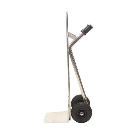 Diable aluminium a tablier sureleve M-NST-300 charge 350 kg