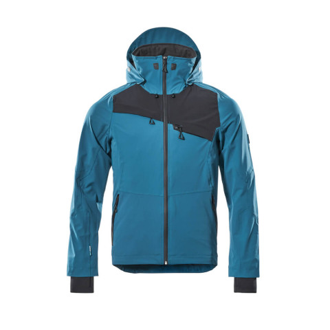 Veste professionnelle d'extérieur MASCOT Advanced - Imperméable - 17001-411-M-Bleu foncé / noir