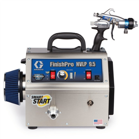 Pulvérisateur HVLP TurboForce II 9.5 série ProComp - GRACO - 17P533