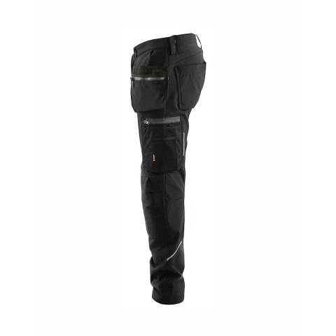 Pantalon artisan softshell Noir 18052513 - Taille au choix