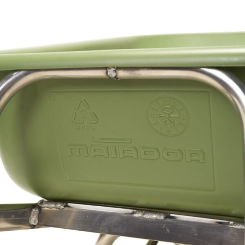 Brouette aluminium profi-Max Plus vert roue pneumatique