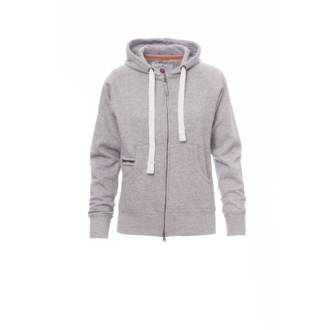 Sweat-shirts brushed fleece melange 300 g/m2 60%co 40%pl payper dallas+lady gris chiné - 000406p09313001xxl