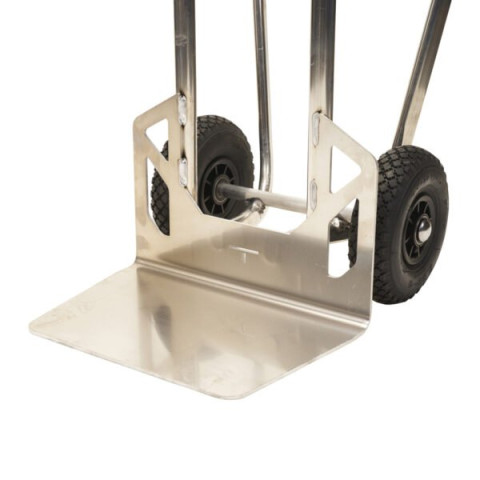 Diable aluminium charge 350kg, bavette 450x300