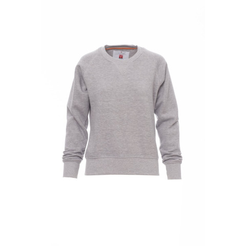 Sweat-shirts brushed fleece melange 300 g/m2 60%co 40%pl payper mistral+lady gris chiné - 000395p09313001xxl