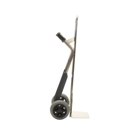 Diable aluminium a tablier sureleve M-NS et guide d'escalier