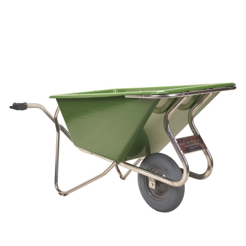 Brouette Noka 160 en aluminium roue anti-crevaison