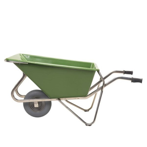 Brouette Noka 160 en aluminium roue anti-crevaison
