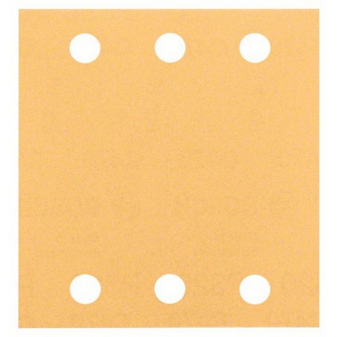 Lot de 10 feuilles abrasives C470 115x107mm Gr. 60 BOSCH 2608607456