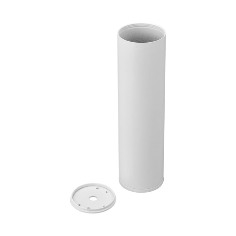 Spot long alu gama-5520 rond gu10 35w blanc