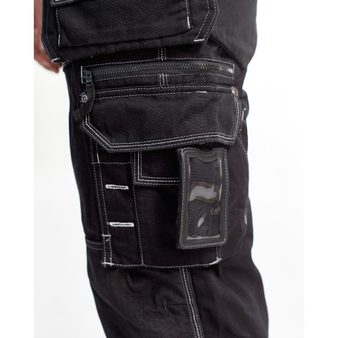 Pantacourt X1900 Denim Noir 19621310 - Taille au choix