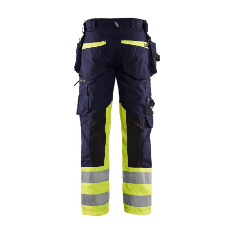 Pantalon artisan haute-visibilité +stretch avec poches flottantes 19941330 - Couleur et taille au choix