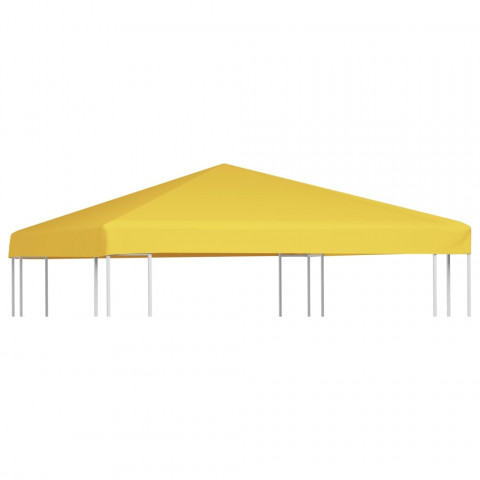 Toile de toit de belvédère 270 g/m² 3x3 m - Couleur au choix