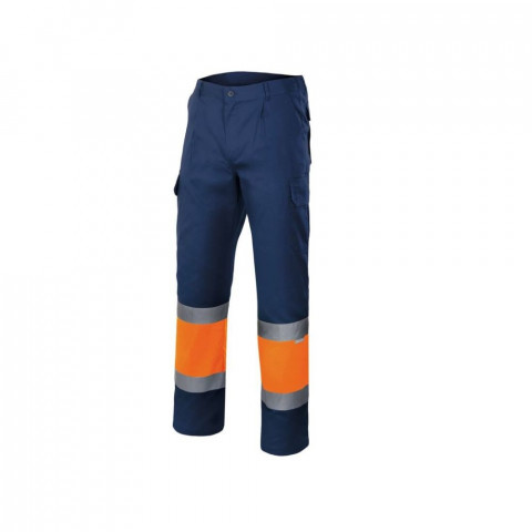 Pantalon bicolore haute visibilité velilla - Couleur et taille au choix