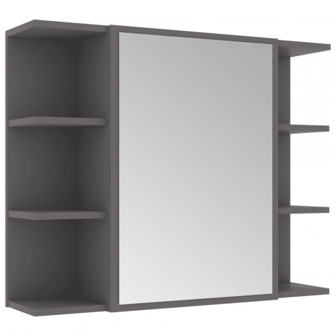 Armoire à miroir de bain 80x20,5x64 cm aggloméré - Couleur au choix