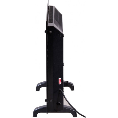 Radiateur électrique design noir écran led ecran led