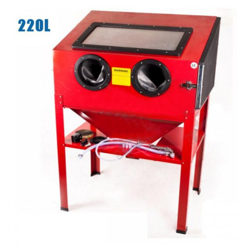 Cabine de sablage 220 litres microbilleuse helloshop26 3418020