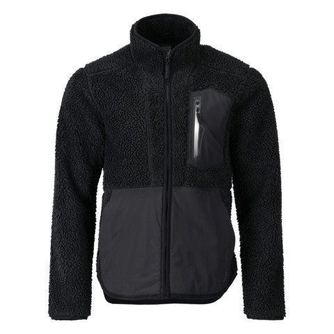 Veste de travail fourrure zippé MASCOT Customized - 22303-682-Noir-S