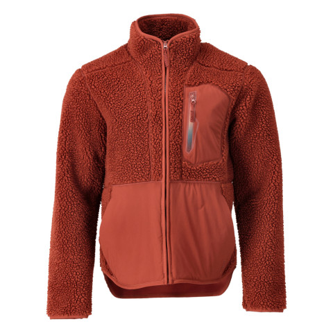 Veste de travail fourrure zippé MASCOT Customized - 22303-682-Rouge-XXXXL