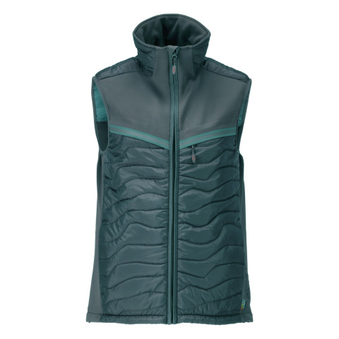 Gilet de travail thermique MASCOT Customized - 22365-318-06 M-Vert-XL