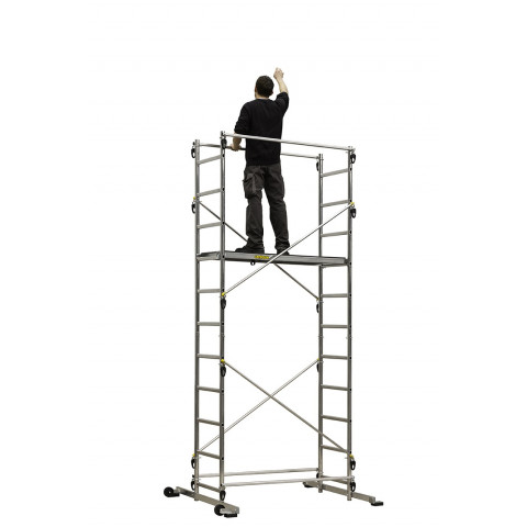 Echafaudage aluminium 4.55 m, cent237703