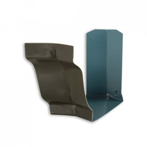 Angle 135° intérieur pour gouttière aluminium dév.300 coloris au choix