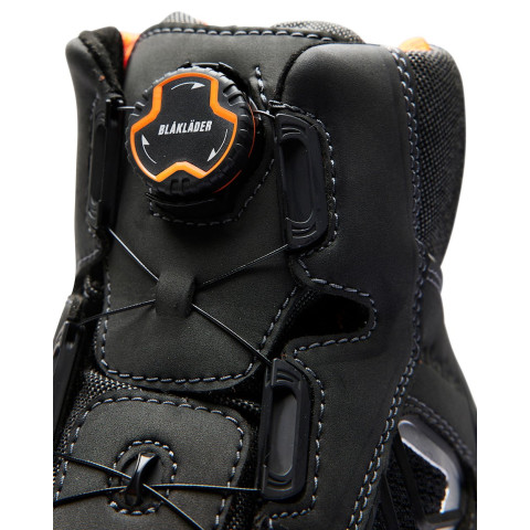 Chaussures de sécurité mi-hautes ELITE Noir 24530000 - Pointure au choix
