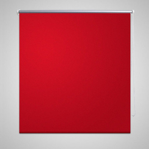 Store enrouleur occultant rouge fenêtre rideau pare-vue volet roulant helloshop26 - Dimension au choix