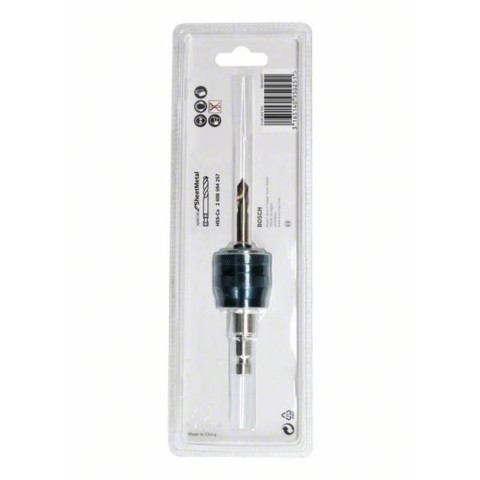 Mandrin Power Change Plus 3/8 pouces 8,7 mm + Foret de centrage HSS-Co Ø 7,15 x 65 mm - BOSCH - 2608594256