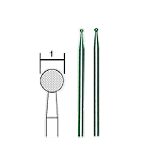 Forets diamantés pour le verre en forme sphérique Ø 1 - PROXXON - 28212