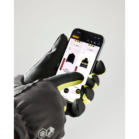 Gants de travail tactiles semi-doublés 28751404 - Pack de 6 paires - Taille au choix