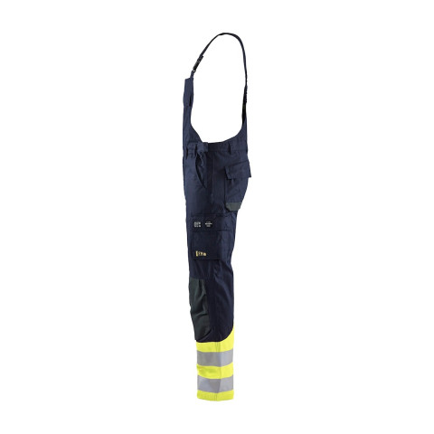 Salopette multinormes inhérent Marine/Jaune-Fluo 28881512 - Taille au choix