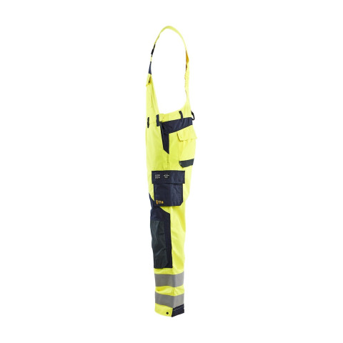 Salopette multinormes inhérent Jaune-Fluo/Marine 28891512 - Taille au choix