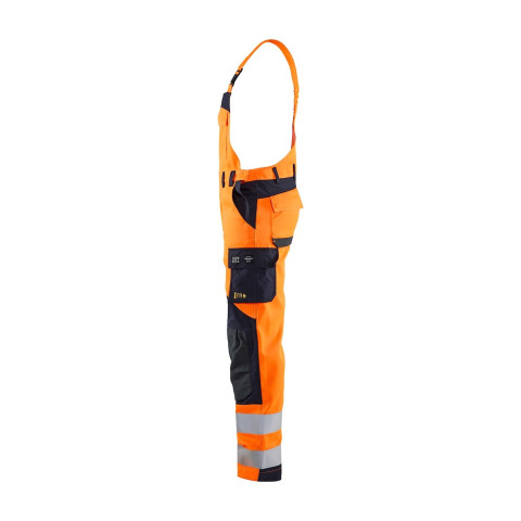 Salopette multinormes inhérent Orange-Fluo/Marine 28891513 - Taille au choix