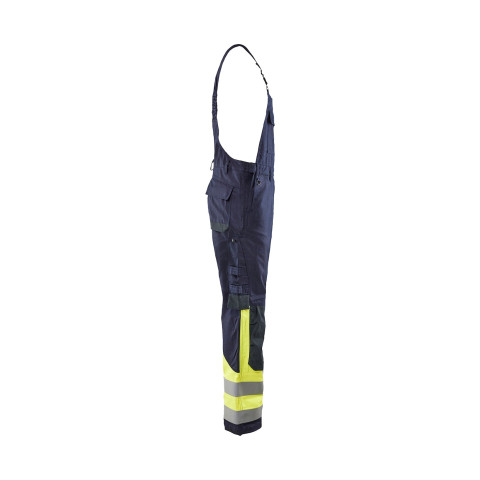 Cotte à bretelles multinormes inhérent APC 2 Marine/Jaune-Fluo 28901512 - Taille au choix