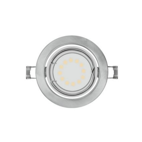 Lot de 3 spots led encastrable 3x3 watt - blanc chaud